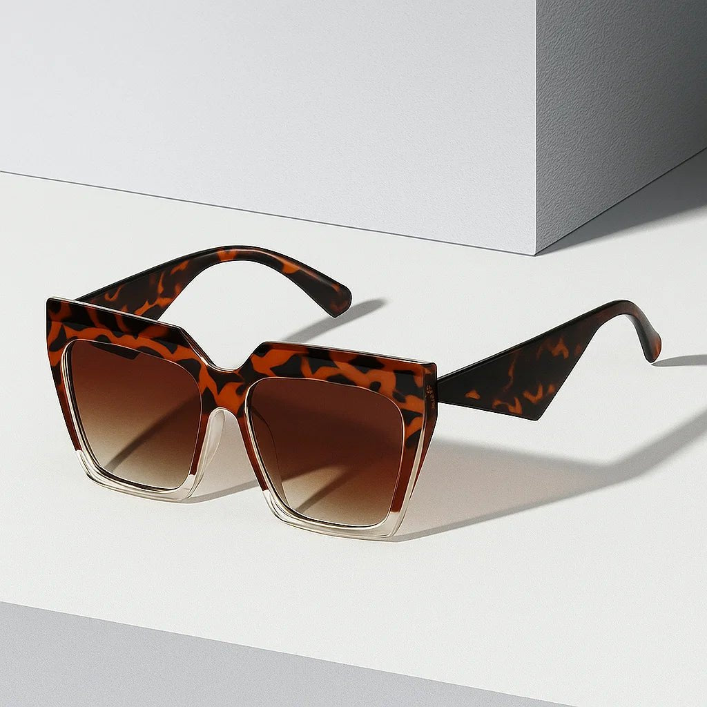 James | Sunglasses Oversized Square Frame UV400 Protection Retro