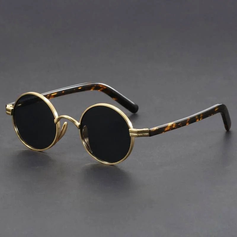 Olivia | Sunglasses Retro Round Metal Frame UV400 Protection