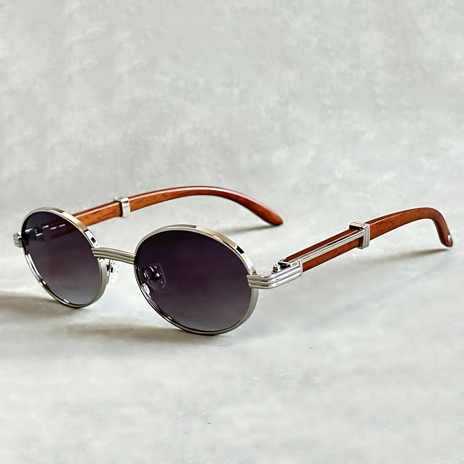 Daniel | Sunglasses Round Gold Frame Designer UV400 Protection