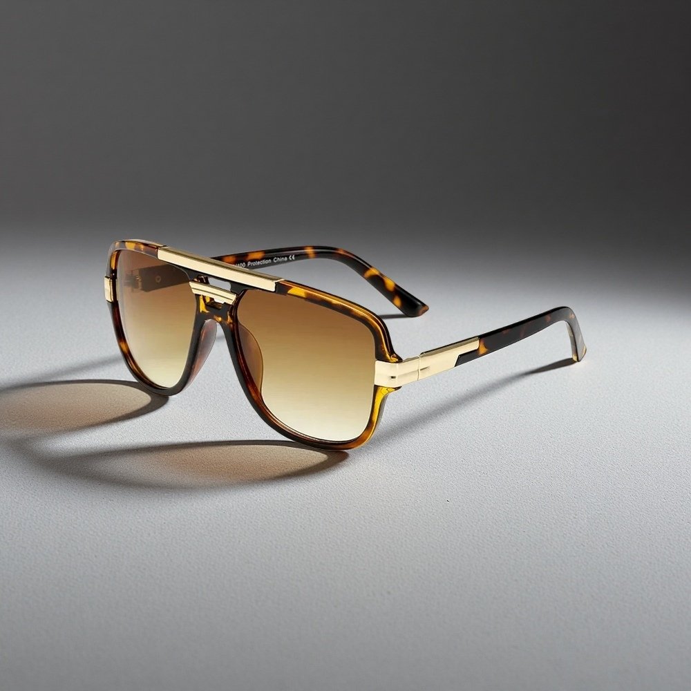 Owen | Sunglasses Square Aviator Gradient UV400 Men's Acetate