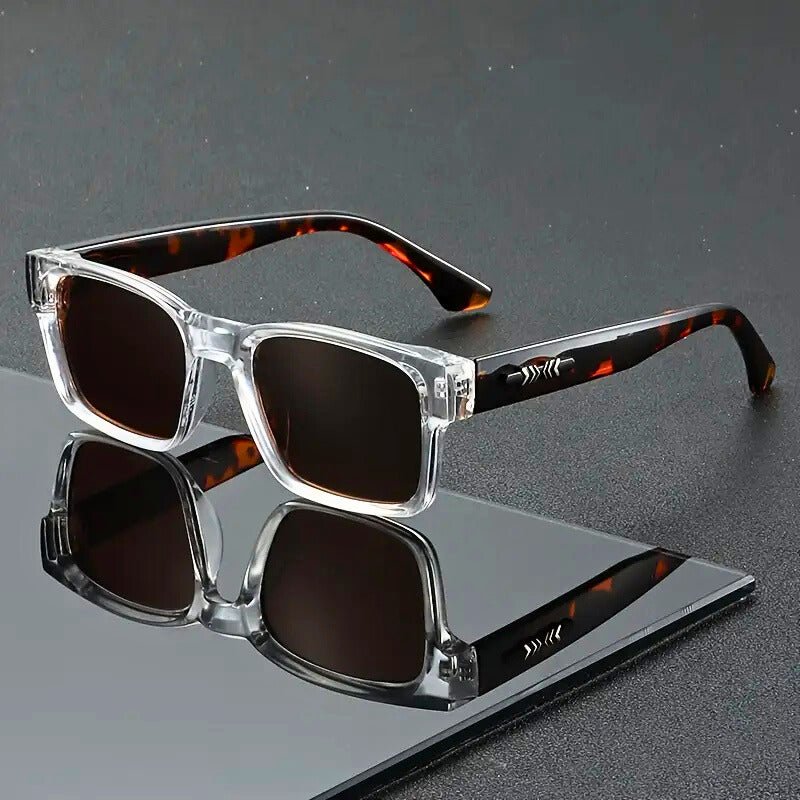 James | Sunglasses Square Tortoiseshell Acetate UV400 Protection