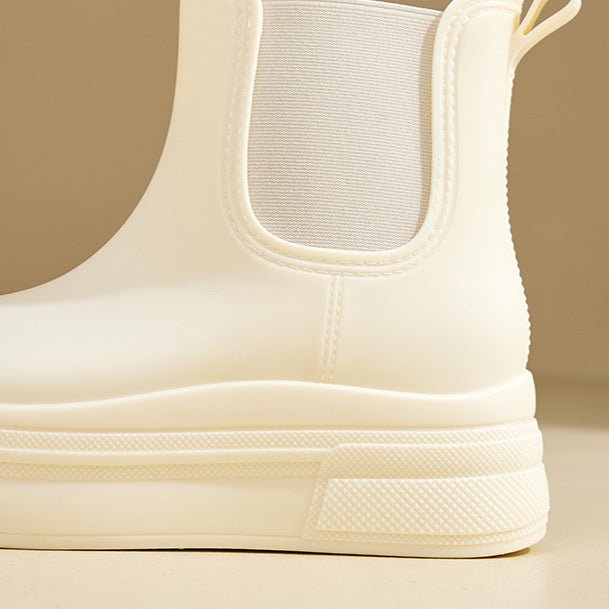 Olivia | Waterproof Boots Women's Chelsea Platform Rain Ankle