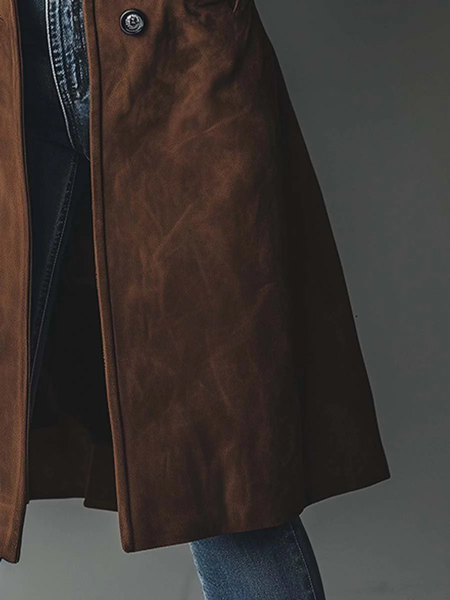 Amelia | Women's Double-Breasted Trench Coat Classic Vintage Style
