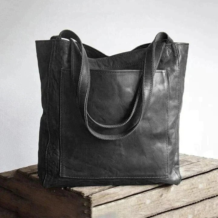 Emma | Women's Genuine Leather Spacious Shoulder Tote Bag