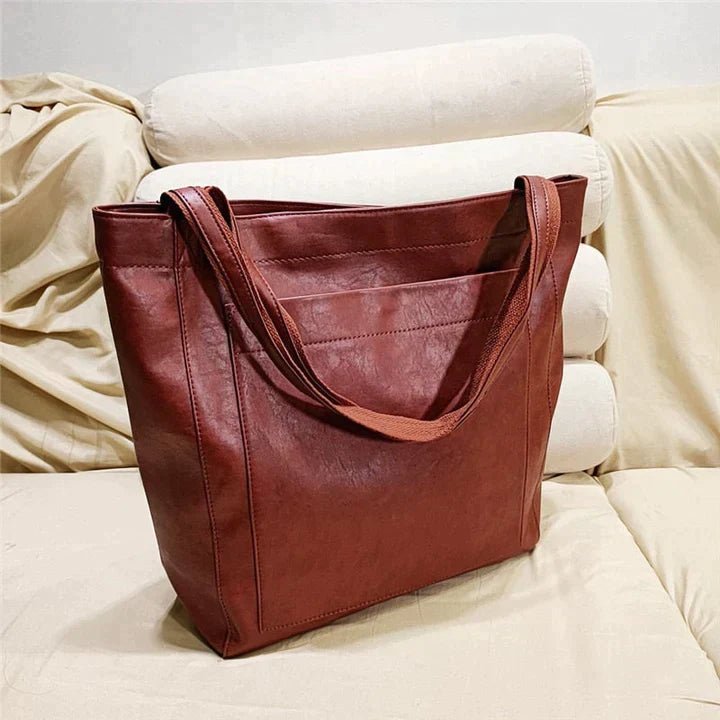Emma | Women's Genuine Leather Spacious Shoulder Tote Bag