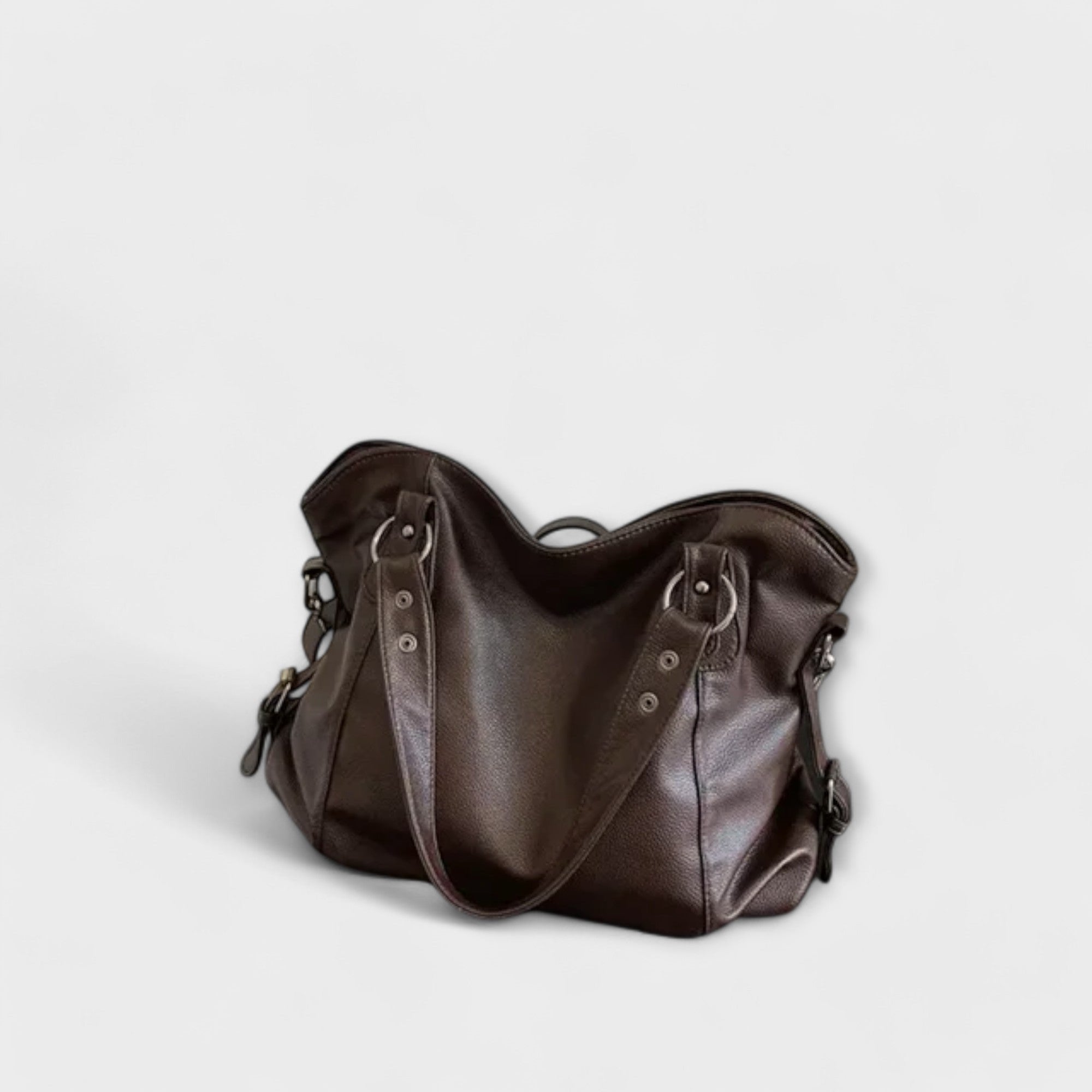 Emma | Women's Large Capacity Vegan Leather Shoulder Bag