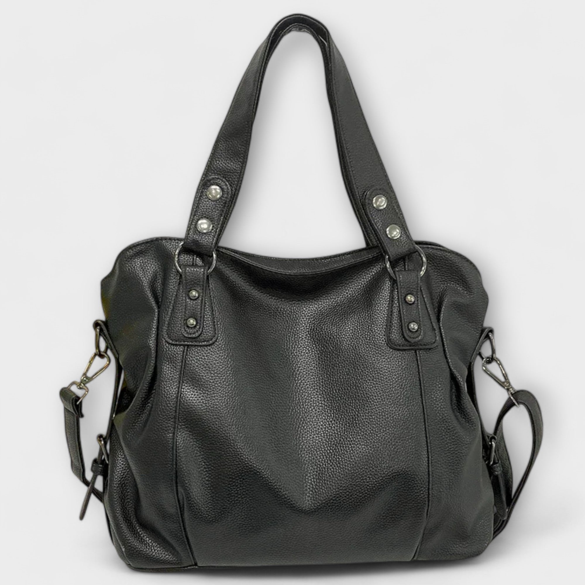 Emma | Women's Large Capacity Vegan Leather Shoulder Bag