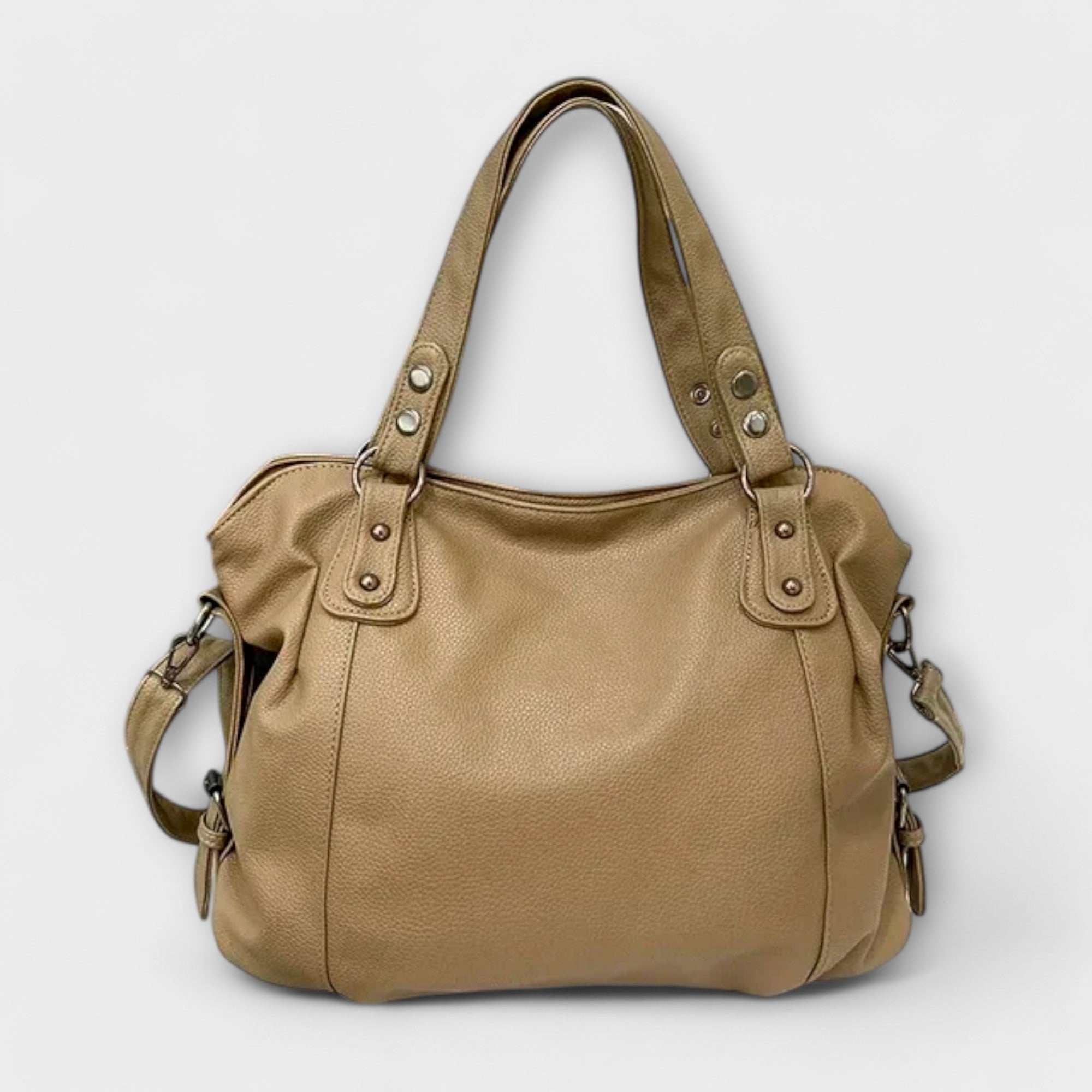 Emma | Women's Large Capacity Vegan Leather Shoulder Bag