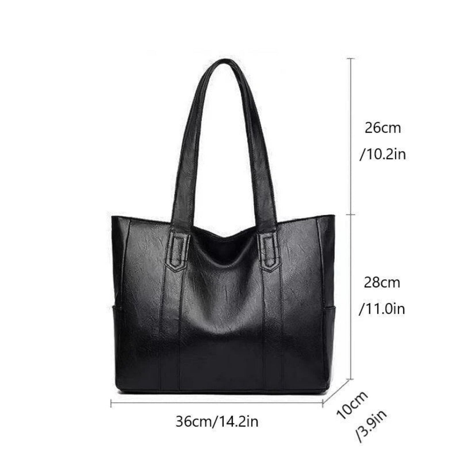 Charlotte | Women's Large-Capacity Vintage Leather Shoulder Tote Bag