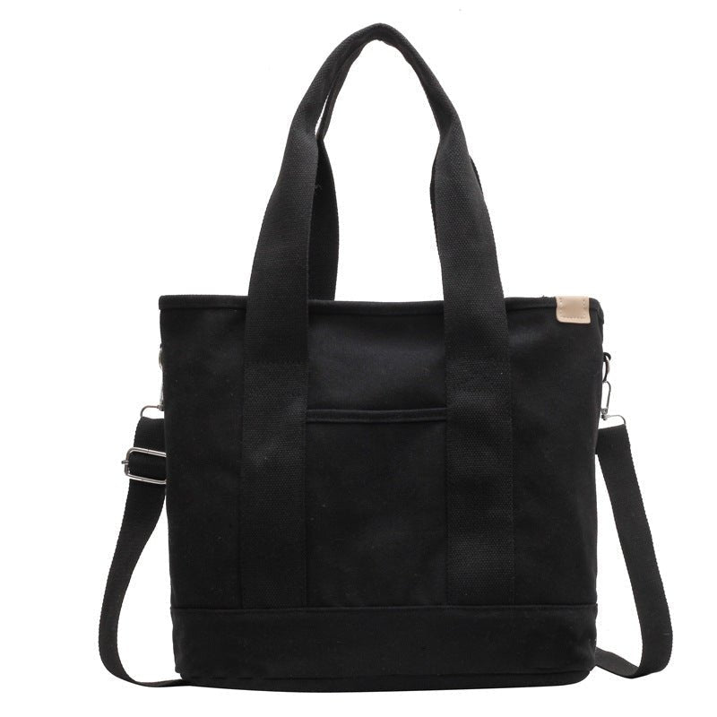 Amelia | Women's Multifunction Crossbody Canvas Tote Bag Adjustable Strap