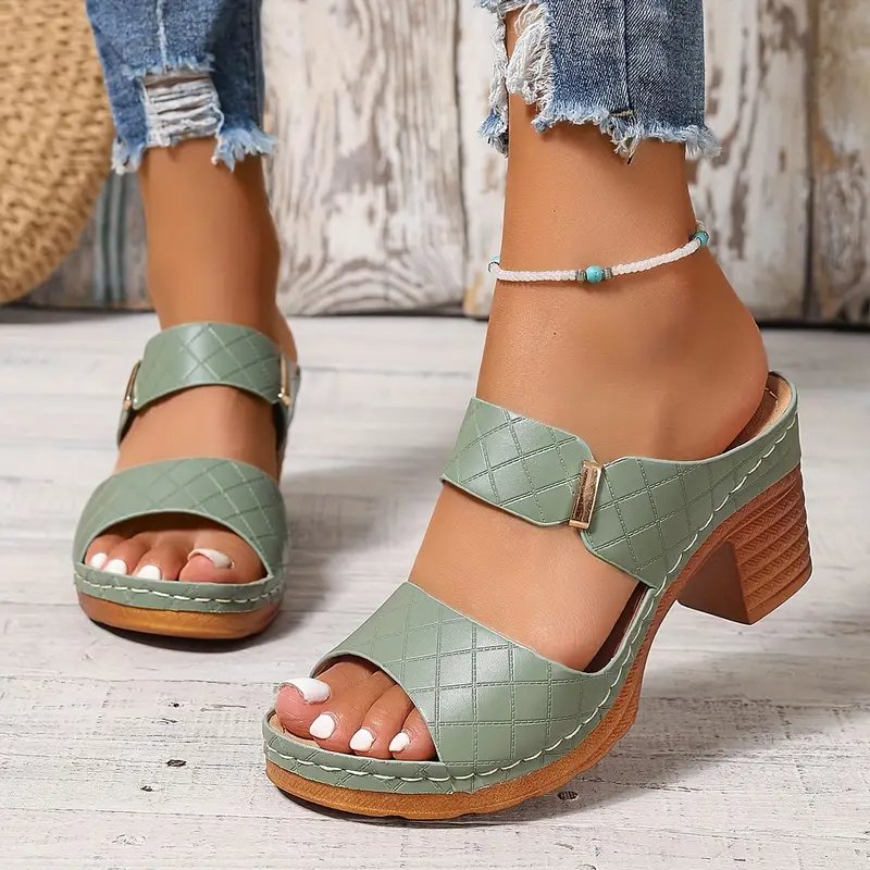 Emma | Women's Orthopedic Cushioned Block Heel Sandals