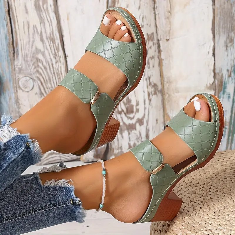 Emma | Women's Orthopedic Cushioned Block Heel Sandals