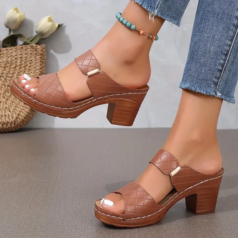 Emma | Women's Orthopedic Cushioned Block Heel Sandals