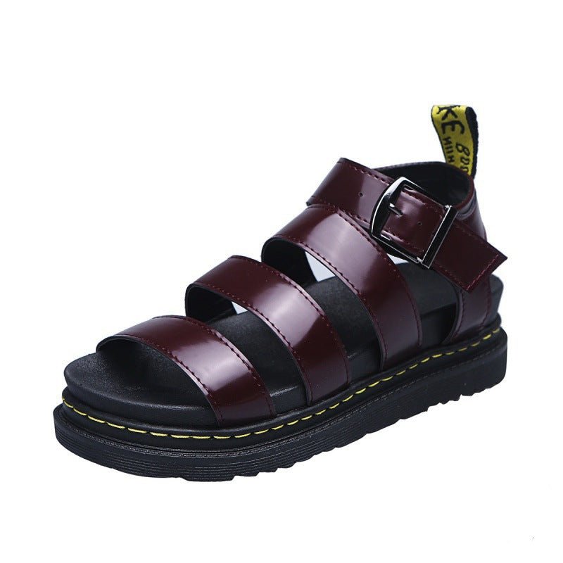 Eleanor | Women's Platform Strappy Comfortable Sandals Buckle Chunky Sole